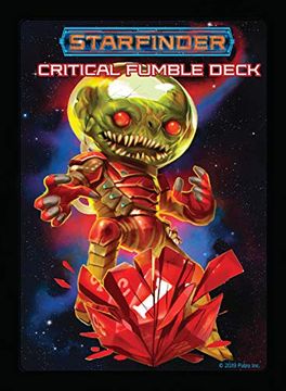portada Starfinder Critical Fumble Deck (en Inglés)