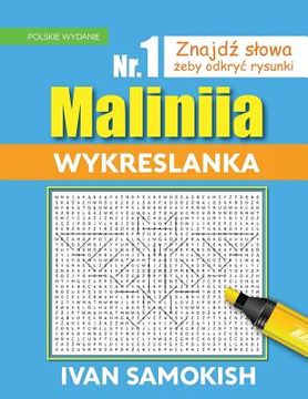portada Maliniia Word Search Book Vol. I: Find Words to Reveal Pictures! [polish Edition] (en Polaco)
