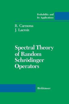 portada Spectral Theory of Random Schrödinger Operators