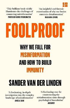 portada Foolproof: Why We Fall for Misinformation and How to Build Immunity (en Inglés)