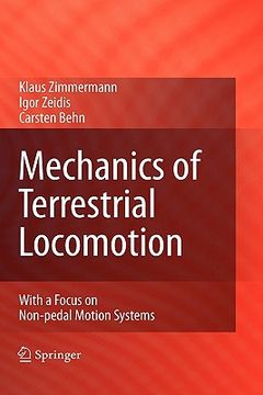 portada mechanics of terrestrial locomotion: with a focus on non-pedal motion systems