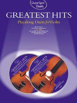 portada WISE PUBLICATIONS GUEST SPOT DUETS - GREATEST HITS + 2 CD - VIOLON Sheet music pop, rock Strings