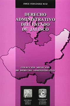 portada derecho administrativo del estado de jalisco