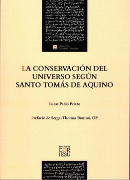 portada La Conservacion del Universo Segun Santo Tomas de Aquino (in Spanish)