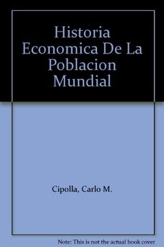 portada historia económica de la población mundial (in Spanish)