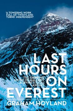 portada Last Hours on Everest: The gripping story of Mallory and Irvine’s fatal ascent