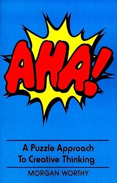 portada aha!: a puzzle approach to creative thinking (in English)