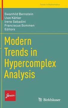 portada Modern Trends in Hypercomplex Analysis (en Inglés)