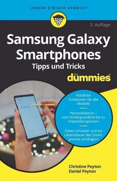 portada Samsung Galaxy Smartphones Tipps und Tricks für Dummies (en Alemán)