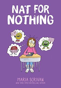 portada Nat for Nothing: A Graphic Novel (Nat Enough #4) (en Inglés)