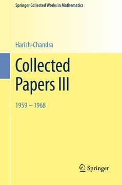 portada Collected Papers III (Springer Collected Works in Mathematics)