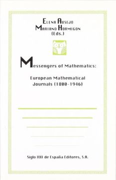 portada Messengers Of Mathematics: European Mathematical Journals (in Spanish)