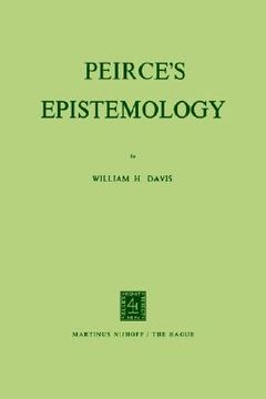 portada peirce s epistemology (en Inglés)