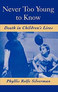 portada Never too Young to Know: Death in Children's Lives (en Inglés)