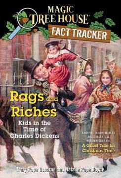 portada Magic Tree House Fact Tracker #22 Rags and Riches (en Inglés)