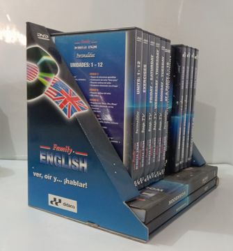 portada Family English 3 Libros Con 6 Dvds Y 4 Cds-audio (in Bilingüe)