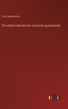 portada De verbis Hebraeorum concavis quaestiones (en Sueco)