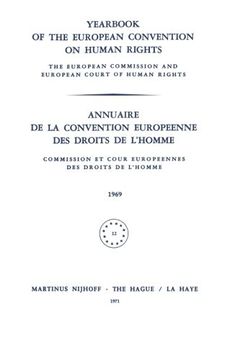 portada Yearbook of the European Convention on Human Rights / Annuaire de la Convention Europeenne des Droits de L’Homme
