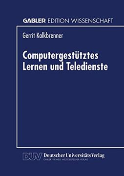 portada Computergestütztes Lernen und Teledienste (en Alemán)