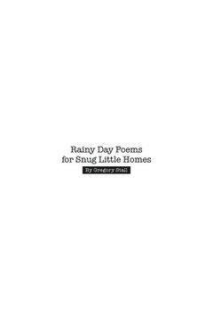 portada Rainy Day Poems for Snug Little Homes (en Inglés)