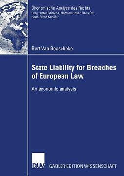 portada state liability for breaches of european law: an economic analysis (in English)