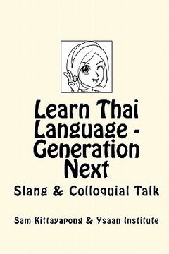 portada learn thai language: generation next (en Inglés)