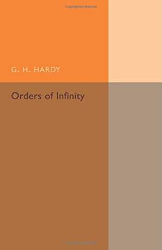 portada Orders of Infinity: The 'infinitarcalcul' of Paul du Bois-Reymond (Cambridge Tracts in Mathematics) (en Inglés)