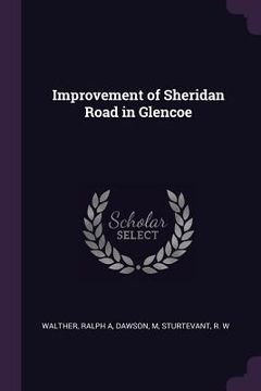 portada Improvement of Sheridan Road in Glencoe (in English)