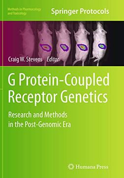 portada G Protein-Coupled Receptor Genetics: Research and Methods in the Post-Genomic era (Methods in Pharmacology and Toxicology) (en Inglés)
