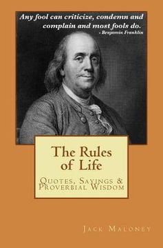 portada The Rules of Life: Quotes, Sayings and Proverbial Wisdom (in English)