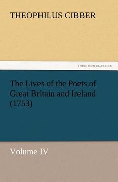 portada the lives of the poets of great britain and ireland (1753)