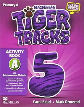 portada Tiger Tracks 5 Activity Book (in Spanish)