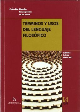 portada Términos y Usos del Lenguaje Filosófico (Universidad) (in Spanish)