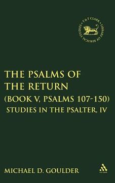 portada psalms of the return (book v, psalms 107-150) (en Inglés)