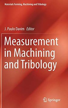 portada Measurement in Machining and Tribology (Materials Forming, Machining and Tribology) (en Inglés)