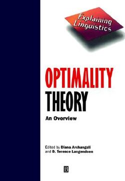 portada optimality theory: a reader (en Inglés)