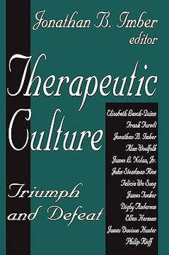portada therapeutic culture: triumph and defeat (en Inglés)