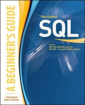 portada Sql: A Beginner's Guide, Third Edition (en Inglés)
