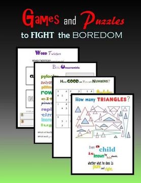 portada Games and Puzzles to FIGHT the boredom (en Inglés)