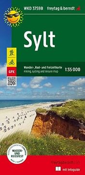 portada Sylt, Walking, Cycling and Leisure map 1 (in German)