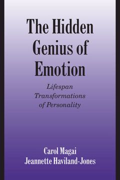 portada The Hidden Genius of Emotion Hardback: Lifespan Transformations of Personality (Studies in Emotion and Social Interaction) (en Inglés)