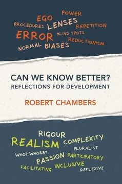 portada Can we Know Better? Reflections for Development (en Inglés)