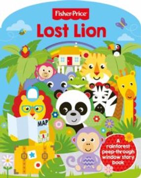 portada Fisher Price. Lost Lion (Peep-Through Boards lrg fp) (in English)