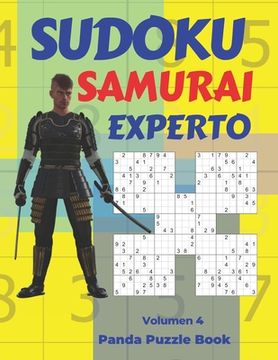 portada Sudoku Samurai Experto - Volumen 4: Juegos De Lógica Para Adultos