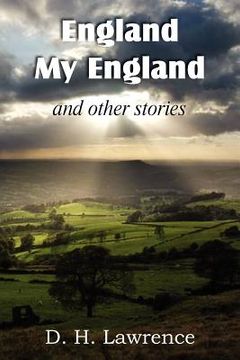 portada england, my england and other stories