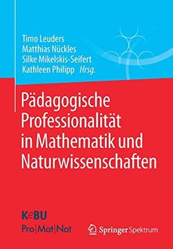portada Pädagogische Professionalität in Mathematik und Naturwissenschaften (en Alemán)