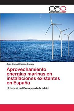 portada Aprovechamiento Energías Marinas en Instalaciones Existentes en España