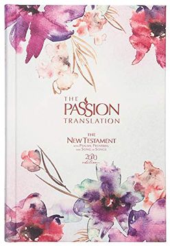 portada The Passion Translation new Testament With Psalms Proverbs and Song of Songs (2020 Edn) Passion in Plum hb (en Inglés)