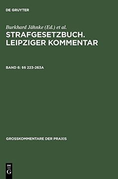 portada Strafgesetzbuch. Leipziger Kommentar: Grobkommentar (in German)