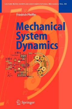 portada mechanical system dynamics (en Inglés)